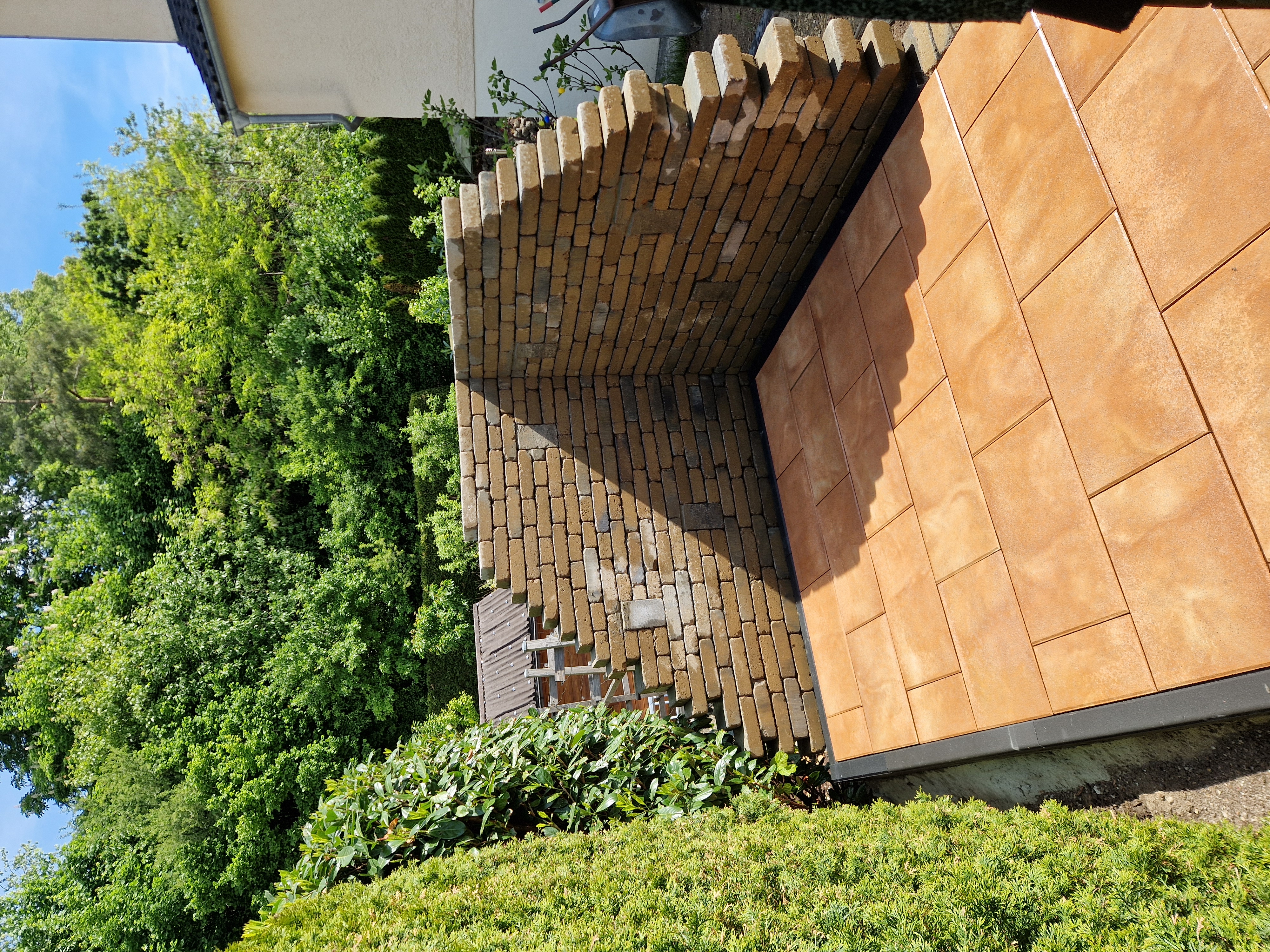 Pflasterarbeiten – Beispiel